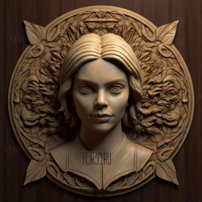 Chilling Adventures of Sabrina TV series 3 stl model for CNC